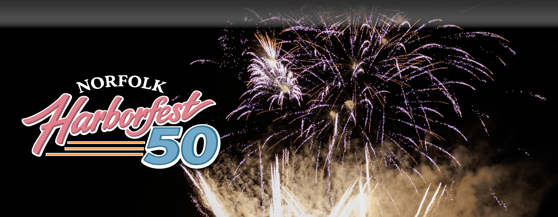 Norfolk HarborFest 50 — fireworks finale